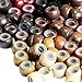 Silicone Lined Nano Rings Beads for use with Nano Tip Hair Extensions