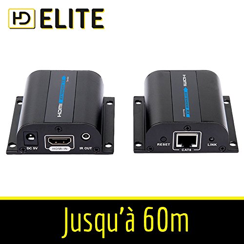 HDElite – Extender HDMI Eco 50M via un simple cable RJ45 – 1080p - 4