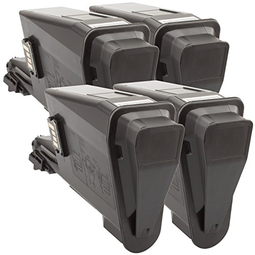 PlatinumSerie® 4x Laser-Toner XXL Schwarz kompatibel für Kyocera Mita TK-1125 FS-1061 DN FS-1325 MFP 8.400 Seiten - 2