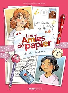 jaquette livre Les Amies de papier - Tome 01 - Prix découverte