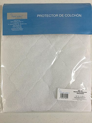 Gepolsterter Matratzenschutz Wasserdicht – Kinderbett, 50 x 80 - 2