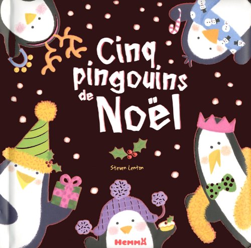 couverture de : Cinq pingouins de No&euml;l
