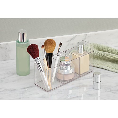 InterDesign 31420EU Clarity Ablage für Frisiertisch, 23 x 7,5 x 10 cm, durchsichtig - 2