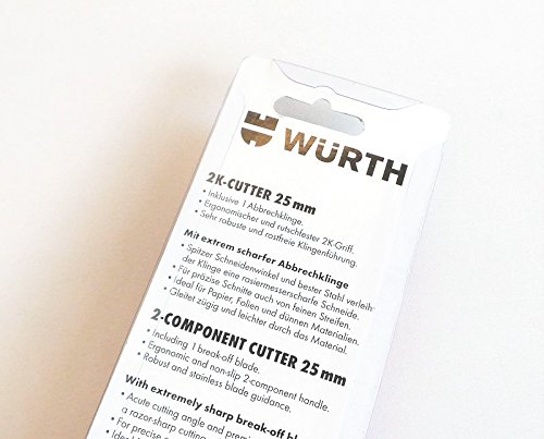 Würth Cutter Messer für 25 mm Klinge (4050641822529) Länge 195mm - 2
