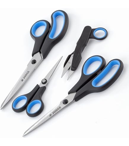 Judge 9-Inch All Purpose Scissors - Stainless Steel With Soft Grip Handles, 25-Year Guarantee - View #2