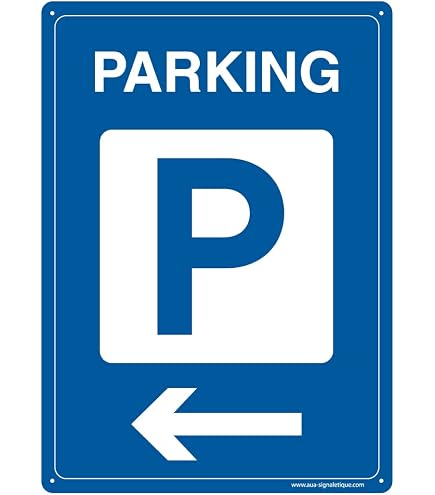 Cartello Divieto Di Sosta "Si Prega Di Non Parcheggiare" 130 Mm PVC 1,5 Mm | AUA SIGNALETIQUE