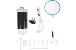 minkissy Brine Shrimp Incubator with Suction Cup for Aquarium Artemia Eggs Hatchery Breeding Tank Tool 6.1 X 2.4 X 2.4 Inch Easy to Clean and Use