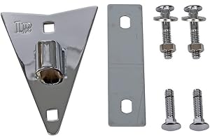 LP Latin Percussion Side Plate Conga Classic, Chrome - LP218