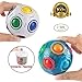 Produktbild 2PCS Regenbogen Ball Magic Ball Spielzeug Puzzle Magic Rainbow Ball für Kinder Pädagogisches Spielzeug Jugendliche Erwachsene Stress Reliever Malloom Pop Luminous Stressabbau Blau und Weiß