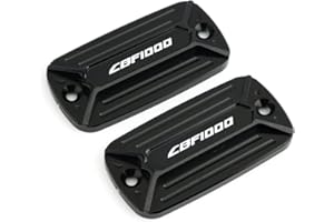 WMTCNC Couvercle Réservoir Frein pour Ho&NDA CBF1000 CBF 1000 2006-2014 Moto CNC Bouchon De Réservoir De Frein Avant Couvercle De Réservoir