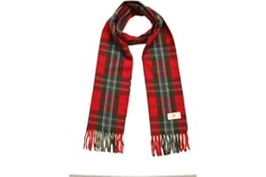 TG Thistle Gem Traditional Tartan Clan Scarves – Multicolor, super-soft Scottish Clan Tartan Scarf - Perfect for both Men and Women