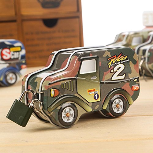 Generic Kreative Sparschwein Auto Modell Münze Geld Sparen, um gute Gewohnheit der Kinder zu Verbessern, Geschenk, kinder Zimmer Dekoration, Tischdekor - 7
