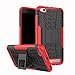 Produktbild AOBOK Xiaomi Redmi 5A Hülle, Slim Stoßsicheres Gehäuse Dual Layer Hülle Schutzhülle Case für Xiaomi Redmi 5A Smartphone (Rot)