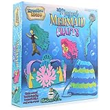 KreativeKraft Kit De Couture & Activité Manuelle pour Enfants, Thème Sirène | Kits Loisir Creatif pour Fille, pour Faire Soi Même 6 Belles Créations en Feutre Dont 2 Poupées
