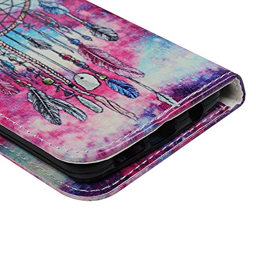Hülle für Samsung Galaxy A5 2016 Hülle Badalink Schutzhülle Leder TPU Handyhülle Traumfänger Handytasche Wallet Case Ständer Magnet-Schloss Handyhülle Case Cover Flipcase+Mehrfunktional Touch Pen+Staubschutz - 6