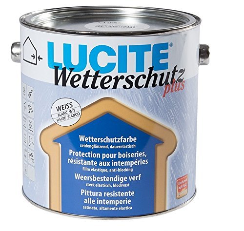 Lucite Wetterschutz Plus 2,5 L Weiß