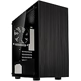 Kolink compatible Stronghold M Micro-ATX Gehäuse, Tempered Glass - schwarz