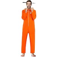 Paar-Kostüm Sheriff & Sträfling – Komplett-Set Für Karneval, Halloween Oder Junggesellenabschied – In Verschiedenen Größen (z.B. SMALL + MEDIUM)