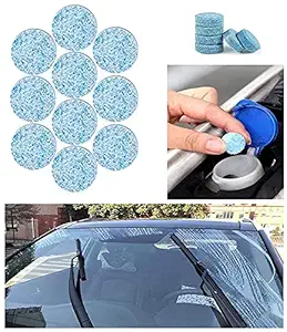 SEASPIRIT Car Wiper Detergent Effervescent Tablets Auto Windshield Cleaner Multipurpose Window Glass Cleaning Tablet (20)