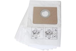 FEIN Bolsa de filtro de tela no tejida, para aspiradora FEIN Dustex 35L Unid./Paq.. 5 unid.