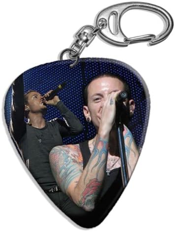 Linkin Park (WK) Big Live Performance Guitar Pick Keyring