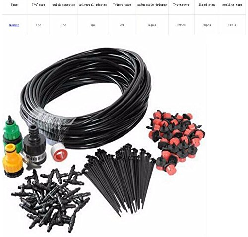 JOYOOO 25m Automatisch Gartenpflanze Gewächshaus Bewässerungssystem - 4