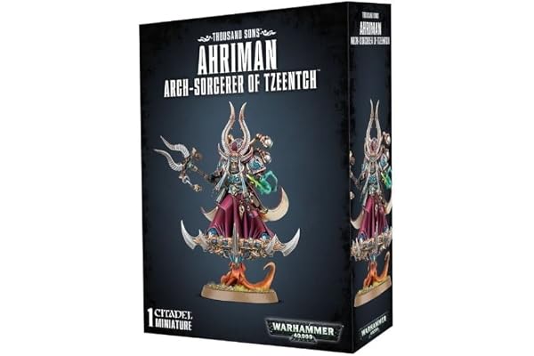 Games Workshop Warhammer 40k - Thousand Sons Ahriman l'Archi-Sorcier 99120102064 Noir