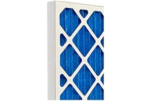 GVS Filter Technology G4P.16.25.2.SUA001.005 G4 Pleated Panel Filter, Blue/White (Pack of 5)