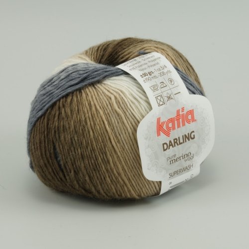 Preisvergleich Produktbild Katia Darling 207cafe 50g Wolle