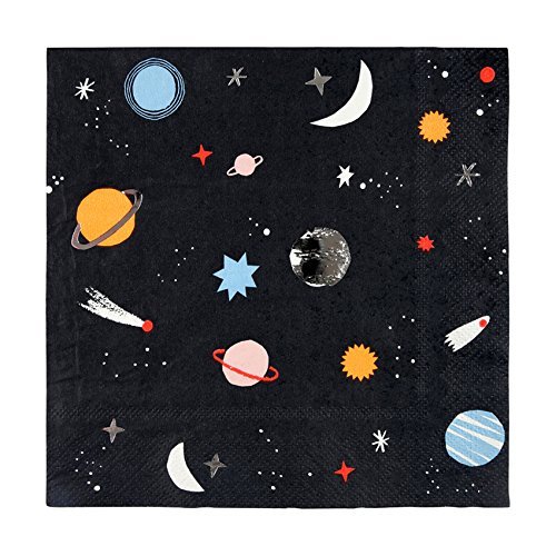 Preisvergleich Produktbild Meri Meri Große Servietten Weltraum S / 16