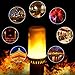 Produktbild Flame LED Leuchtmittel - wanshop® LED-Flamme Fire Light Effekt Simuliert Nature Mais Leuchtmittel E27 Dekoration Lampe (E27), weiß, E27