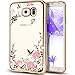 Produktbild Für Samsung Galaxy J5 2016 Silikon Glitzer Spiegel Hülle,Galaxy J5 2016 Hülle Ultra Dünn Diamant Silikon Tasche TPU Case Für Samsung Galaxy J510,EMAXELERS Galaxy J5 2016 Hülle Cystal Luxus Glitter Glitzer Klar Weich Flexible Silikon Tasche für Galaxy J510,Galaxy J5 2016 Hülle Luxus Bling Glitzer Diamond Schmetterling Blumen Soft Transparent Durchsichtig Silikon TPU Bumper Hülle Schale Etui Für Samsung Galaxy J5 2016,Pink Butterfly Flower:Gold