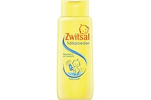 Zwitsal Talkum Spreizer - 100g, Ölhaltig, Beruhigend, Schützt vor Irritationen, Dermatologisch Getestet, 100g