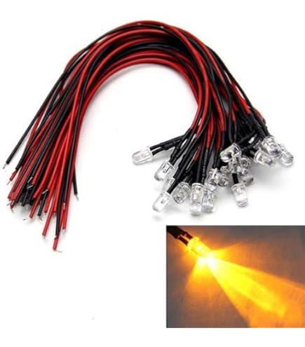 50/100 Pz 3mm LED Lento RGB Lampeggiante Colorato F3 Diodo Emettore Di Luce 2 Pin LED Rotondo Diodi A Colori Lampadina FAI DA TE - Foto 11