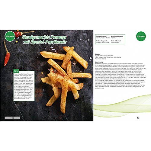 GOURMETmaxx Buch Heißluft-Fritteuse mit 70 Rezepten - 3