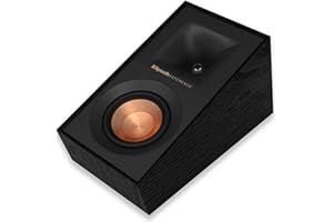 Klipsch R-40SA Black (Paar) - Sorround Dolby Atmos Lautsprecher für Heimkino Projektion Decke