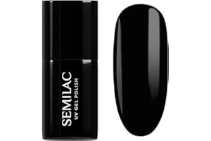 ‎SEMILAC Semilac UV Nagellack 300 Perfect Black 7ml Kollektion Super Cover