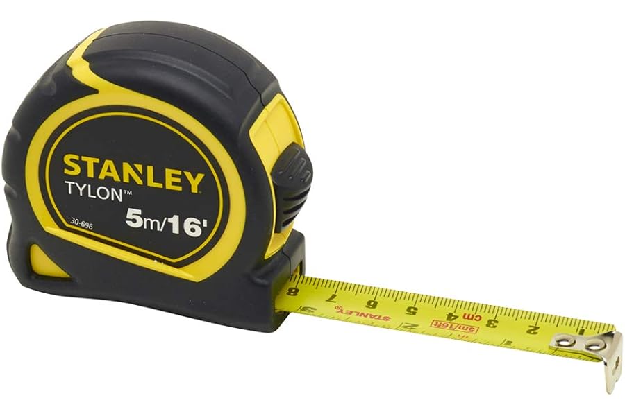 STANLEY STA030696N Tylon Tape Measure, 5m/16ft
