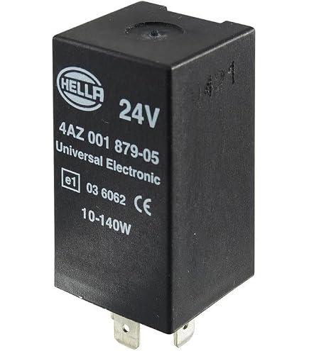 HELLA 4DB 007 218-001 Relé De Intermitencia, 12V, Electrónico - 5