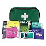 Reliance Medical HSE 1 Person First Aid Kit in Small Green Pouch