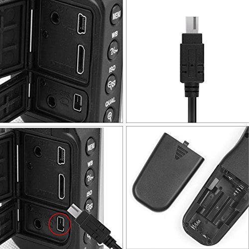 SHOOT MC-DC2 LCD C  ble obturateur t  l  command   de minuterie avec l   cran d affichage pour Nikon D90 D600 D610 D3100 D3200 D3300 D5000 D5100 D5200 D5300 D7000 Digital SLR