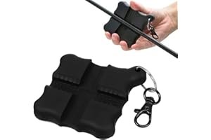 OUDQFCJ Extractor de flechas de silicona para tiro con arco, pinza para extractor de flechas, extractor de flechas para el patio, protege tus manos (negro)