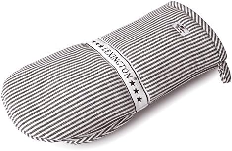 Lexington Oxford Striped Mitten, Dk. Gray