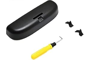 PEBKYFA , Für Mercedes Benz E-Klasse Gle W212 W213 W211 2016-2022 Aufbewahrungsbox Zubehör Auto Brillenetui Sonnenbrillenhalter Etui Halter