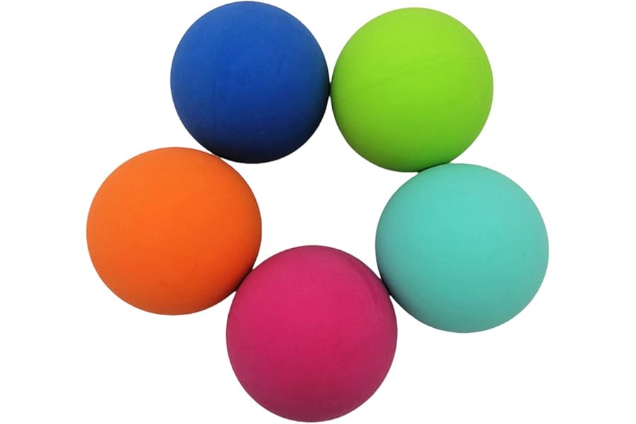 Rubber Handballs for Handball Stickball Racquetball Catch Fitness Training and Outdoor Games Durable Sky Color Design
