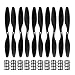 Produktbild Forever Speed 5 Paar Carbon Nylon 10x4,5 "1045R CW CCW Propeller f DJI F450 Quadcopter Multi-Copter schwarz