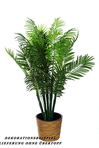 XXL Phoenix Palme. Farnpalme, Kokospalme JWT1583 Riesige künstliche grüne Phoenix Palme, Farnpalme 130 cm hoch, Kunstpflanze, Kunstblume, Kunstbaum, Zimmerpflanze künstlich - 4