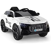 baby 2 go Sport 12V Ak&uuml;l&uuml; Araba Uzaktan Kumandalı Yarış Arabası Tasarımlı &Ccedil;ocuk Aracı Beyaz