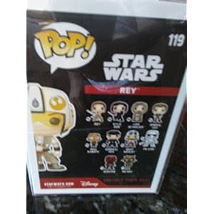 Funko Pop Rey con casco X-Wing (Star Wars 119) - Imagen 4