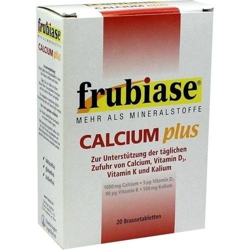 Preisvergleich Produktbild Frubiase Calcium plus Brausetabletten, 20 St.